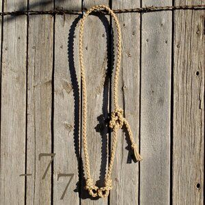 New Handmade Braided Paracord Hackamore/Bosal Hanger Headstall